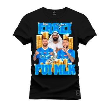 Imagem de Camiseta T-Shirt Unissex Eestampada Algodão Neymar Errei Fui mlk - NoB