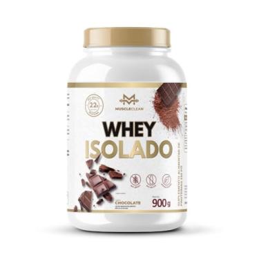 Imagem de Whey Isolado Muscle Clean Zero Lactose - 900g (Pote, Chocolate)