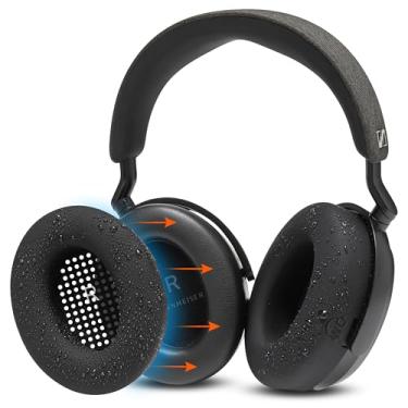 Imagem de WC Sweatz Momentum 4 - Protetores Auriculares Patenteados Para Fones De Ouvido Sem Fio Sennheiser Da Wicked Cushions, À Prova Suor E Fáceis Lavar, Pretos