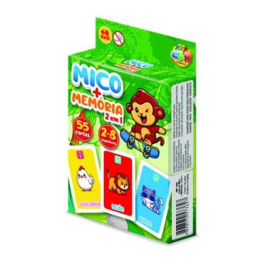 Imagem de Jogo do Mico + memória GGB ref 1055 - Ggb Brinquedos 