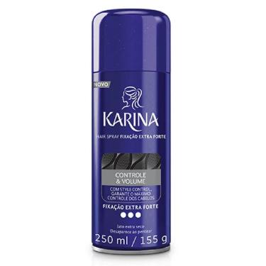Imagem de Fixador Penteado Karina Hair Spray Extra Forte 250ml