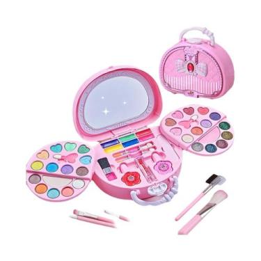 Imagem de Kit De Maquiagem Lavável Para Meninas, Presente De Aniversário Para Cr