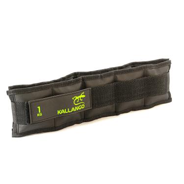 Imagem de KALLANGO Profissional Emborrachada, Par Caneleira Peso Adulto Unissex, Preto (Black), 01 Kg Paquete De 2