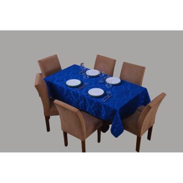 Imagem de Toalha De Mesa Retangular 8 Lugares Jacquard 1,35X2,60