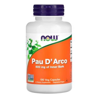 Imagem de NOW Foods Pau D'Arco 500mg 100 Cáps Importado