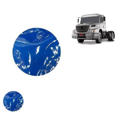 Imagem de Tapete Verniz Caminhão MB Atron Cabine Dupla Após 2012 Azul - TWT