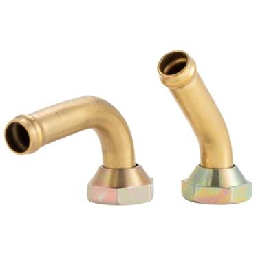 Imagem de Conector de tubo de óleo do refrigerador de transmissão compatível com Toyota Camry 2.4L 2002-2006, Toyota Solara 2.4L 2004-2008, 2 peças de conexões de linha de transmissão