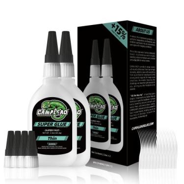 Imagem de Super Glue CAMALEAO Thin Viscosidade 130,4g com fácil compressão