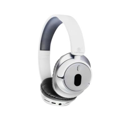 Imagem de Fone de Ouvido Bluetooth Pure BASS, Headphone sem Fio com Tecnologia de Graves Aprimorados (Branco)