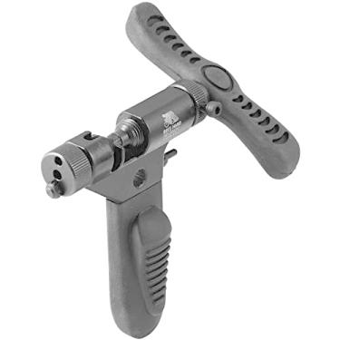 Imagem de BikeHand da bicicleta Professional Cadeia Rivet Remover disjuntor de ferramentas com Spare substituível Driving Pin - Compatível com Shimano e Campagnolo - Single a 12 velocidade e BMX Metade link