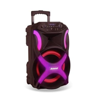 Imagem de Amvox Caixa de Som Amplificada ACA 680 Fantasy - 680W RMS, Bluetooth, Rádio FM, USB e Equalizador