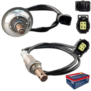 Imagem de DrCax 2 peças 234-5182 234-4116 Sensor de oxigênio O2 Upstream downstream Conjunto de proporção de combustível de ar aquecido compatível com Mitsubishi Outlander 2014-2020 2,4L L4 Substituir 1588A307