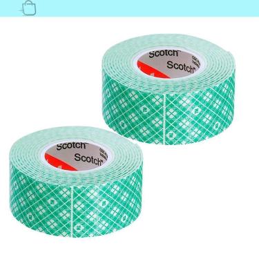 Imagem de Fita Dupla Face 3M Scotch 24mm x 1,5m - Fixação Resistente