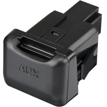 Imagem de JOYTUTUS Substituição de porta auxiliar compatível com 2006-2011 Civic 2009-2011 CRV, adaptador de entrada auxiliar 39112-SNA-A01/39112SNAA01, adaptador de entrada auxiliar conector de entrada de