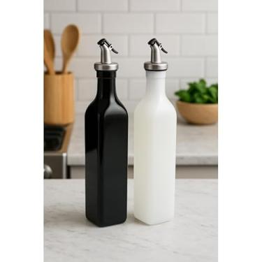 Imagem de Conjunto Galheteiros Azeite e Vingare com Dosador 500ml Vista Home