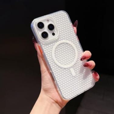 Imagem de Capa de luxo com glitter e lantejoulas brilhantes para iPhone 16 E 15 14 Plus 13 12 11 Pro Max, capa com cola gotejadora e céu estrelado (para iPhone 15/branco)