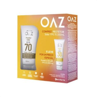 Imagem de Kit Protetor Solar Oaz Fps 70 200 mL + Fps 30 200 mL Protege