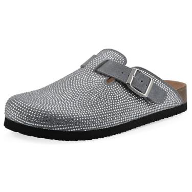 Imagem de WHITE MOUNTAIN Pantufa Bellamy Comfort-Molded, Camurça framboesa azul, 37