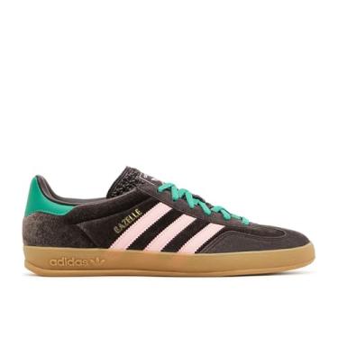 Imagem de adidas Originals Tênis feminino Gazelle, Marrom/Glopnk/Cougrn, 40
