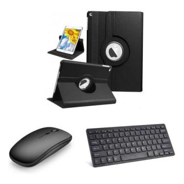 Imagem de Capa Giratória + Teclado E Mouse Bluetooth Para Ipd 9 Ger. - xdoria