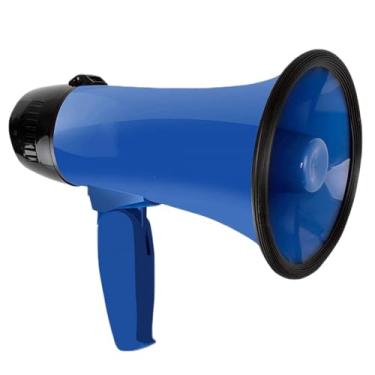 Imagem de Megafone portátil com gravação, Bullhorn dobrável para fãs e treinadores de torcida alto-falante portátil