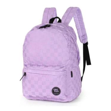 Imagem de Mochila de Costas Juvenil Feminina Up4you Luxcel, Lilás, Único