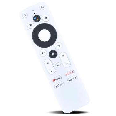Imagem de ZWP Controle remoto de voz de substituição compatível com Onn 025C008 Android TV FHD 4K UHD GEN 2 Streaming Stick TV Box, MECOOL MK2 Smart TV Box e MECOOL TV Streaming Stick A2OD-390 100024646