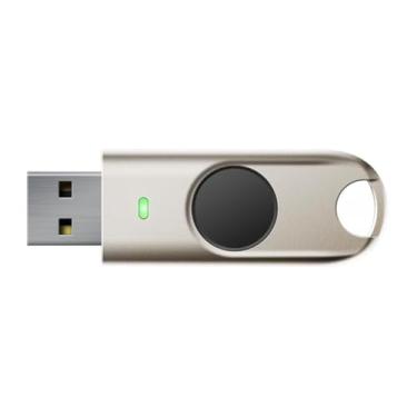 Imagem de FEITIAN Chave de segurança USB BioPass K27 - autenticador de dois fatores - USB-A com FIDO U2F + FIDO2 - Impressão digital biométrica - Ajuda a evitar compras de conta com autenticação multifator