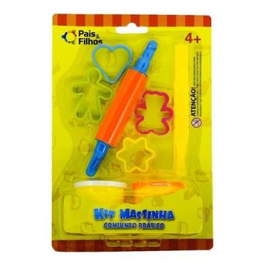 Imagem de Kit Massinha De Modelar - Conjunto Prático Brinquedo Lúdico