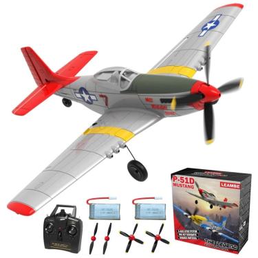 Imagem de Avião de Controle Remoto 2.4G Design 4CH, Idade Recomendada 14, LEAMBE YKFJ 1, Branco