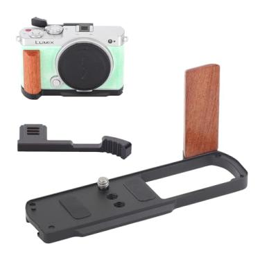 Imagem de SZZCNOX Suporte de metal S9 para câmera Panasonic LUMIX S9, placa de liberação rápida compatível com acessórios de câmera Panasonic LUMIX S9 (conjunto preto)