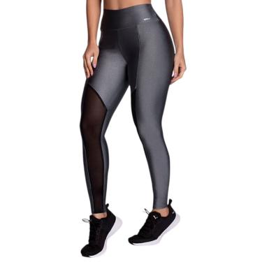 Imagem de Calça Legging Selene Com Recortes Tule Feminina