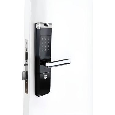 Imagem de Fechadura Digital Sobrepor Biometrica E App Yale Ymf40a