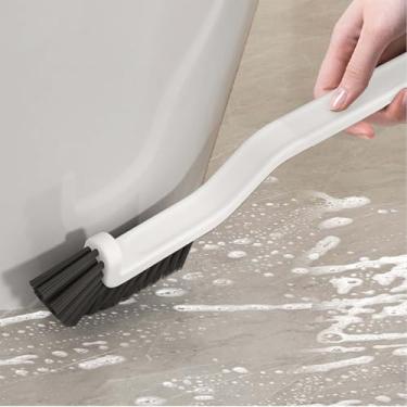 Imagem de Escova multifuncional de limpeza de canto morto, escova de limpeza de piso de azulejo rígido, adequada para banho, banheiro, cozinha e uso doméstico