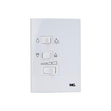 Imagem de Controle Para Ventilador De Teto Margirius Sleek 4x2 3 Velocidades Com Capacitor 200W Branco 220V