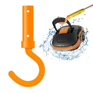 Imagem de Keyrank Gancho para todos os limpadores de piscina robóticos, acessórios personalizados para robô a vácuo de piscina, incluindo sem fio, acima do solo e debaixo d'água, anexado a postes telescópicos -