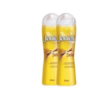 Imagem de Kit 2 Gel Lubrificante Íntimo Jontex Sensação Pele com Pele 50g