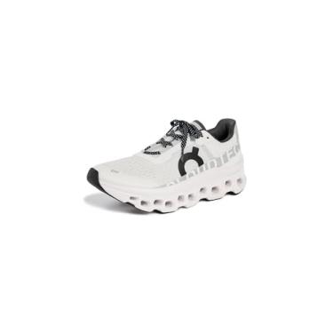 Imagem de ON Tênis feminino Cloudmonster, Branco sem tingimento | Branco, 9