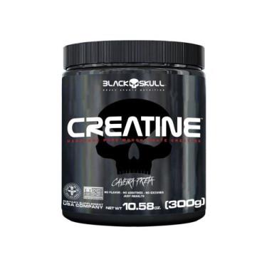 Imagem de Creatina  Pura Monohidratada Creatine Linha Caveira Preta Black Skull 