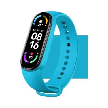 Imagem de Pulseira De Silicone Para Xiaomi Mi Band 4 5 6 7 Relógio Esportivo Mib