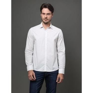 Imagem de Camisa Masculina Slim Fio 60 Calvin Klein-Masculino