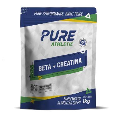 Imagem de Beta Alanina + Creatina Pura 1Kg Pure Athletic-Unissex
