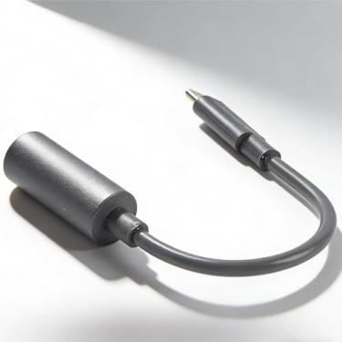 Imagem de Yunseity Cabo de Extensão Adaptador Mini USB C para DC, Adaptador Conversor de Energia à Prova D'água, Converter Macho DC Em Macho Tipo C para Alimentar Com Carregador PD USB C de 65 W