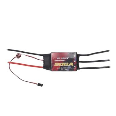 Imagem de RiToEasysports Esc Sem Escova, Controlador de Velocidade Elétrico Esc Sem Escova 200a 5a Ubec para Bateria Lipo de 2-7s para Multirotor de Asa Fixa Quadcopter
