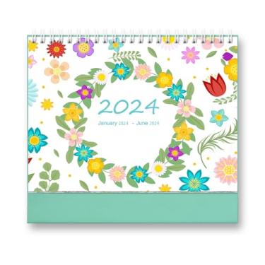 Imagem de RROSKY Calendário de parede de 2024 ano de janeiro de 2024 a dezembro de 2024