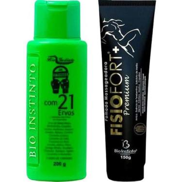 Imagem de Kit Pomada Massageadora Fisiofort Premium Gel Detonador 100G - Bio Ins