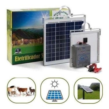 Imagem de Eletrificador Solar 12v Cerca Rural 35km ZS50i 2 Joules Zebu
