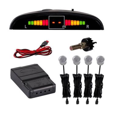 Imagem de Sensor De Estacionamento Roadstar Rs304br Prata