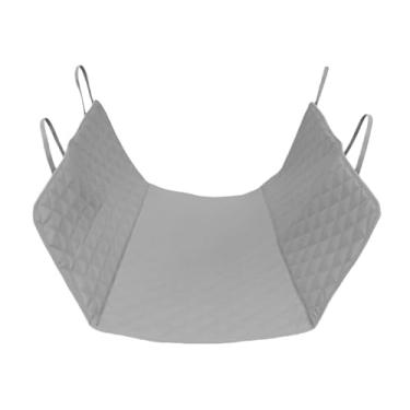 Imagem de Capa Protetora Pet Carro Cães Banco Traseiro Luxo Impermeável 150x120cm Proteção Total(Cinza)