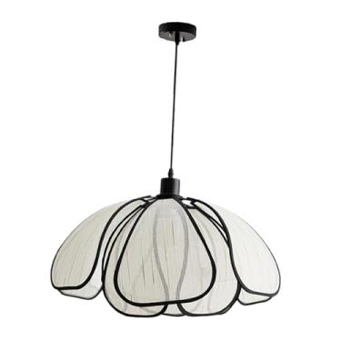 Imagem de Stgfyxgs Lustre Boho Pendurado, Luminária Pendente Nórdica com Lâmpada E27 para Sala de Jantar, Corredor, Estudo, Lavanderia, Cozinha, diâmetro 50cm